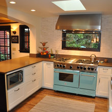 window above stove