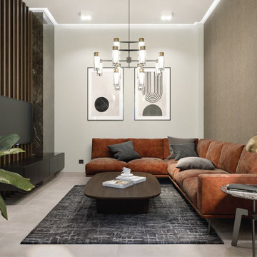 Contemporary Family Room