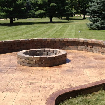Stamped Concrete Patio