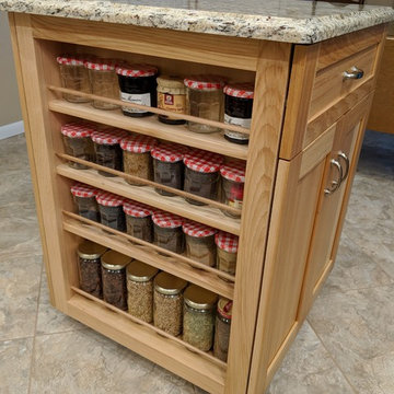 Kalamazoo natural hickory kitchen remodel 2018