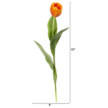 22" Tulip Artificial Flower, Set of 8