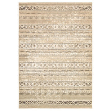 Couristan Marina Malta Area Rug, Champagne, 7'10"x10'9"