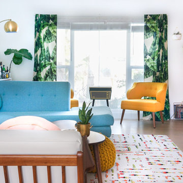 My Houzz: Palm Springs Apartment Bursts With Happy Colors