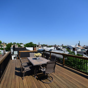 Hardwood Rooftop Deck in Fells Point