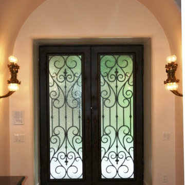 Iron Double Doors