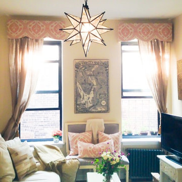 Custom Cornice and Pillow Package for Sally Fantom