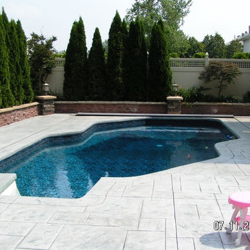 Freeform Vinyl Liner Pools
