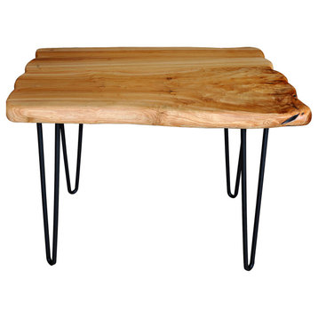 Cedar Roots 4 Leg Coffee Table, Cedar, 28"x20"x21"