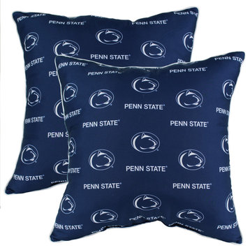 Penn State Nittany Lions 16"x16" Decorative Pillow, 2 Decorative Pillows