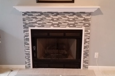 Inspiration for a mid-sized contemporary family room remodel in Other