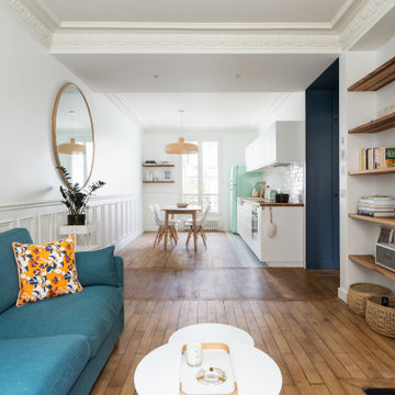 52m² _ Rénovation d'un vieille appartement parisien