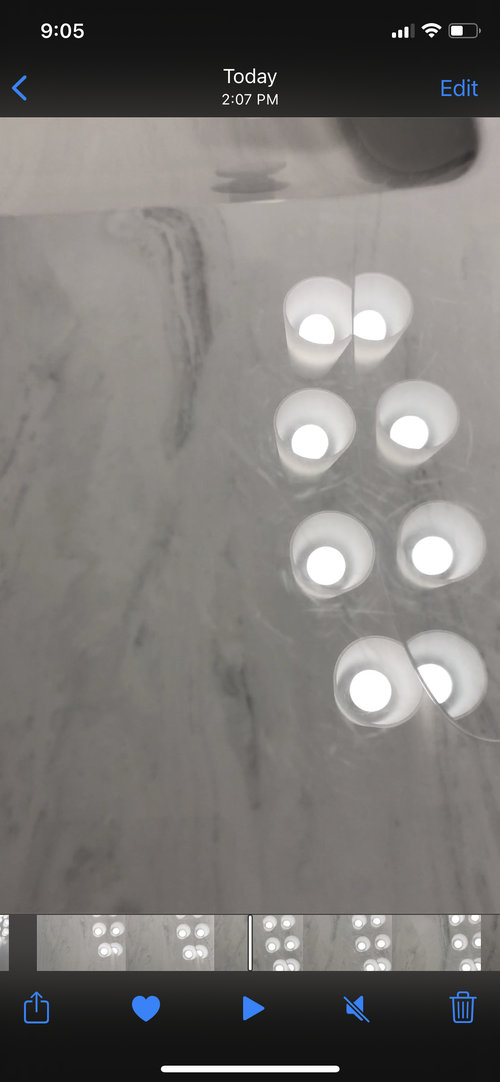 Scratches on cultured marble?