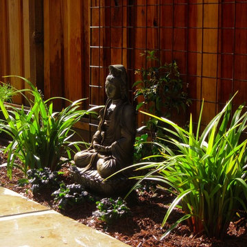Zen meditation space landscape design