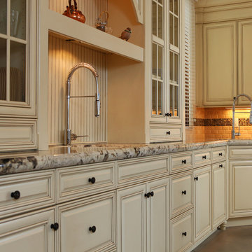Elegant White Kitchen - MDF