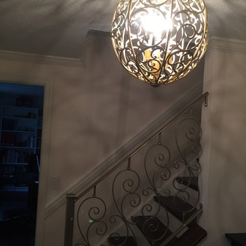 Jason's Interior Wrought Iron Railing