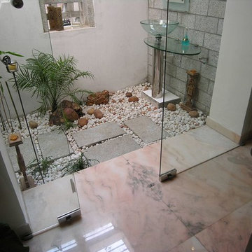 Stone Courtyard House