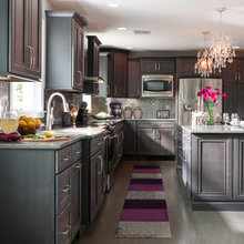 gray cabinets
