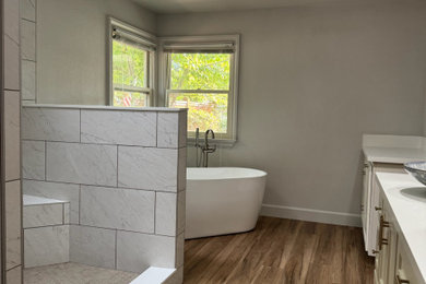 Transitional bathroom photo in Other