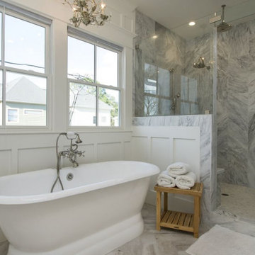 Bright Gold & White Modern Farmhouse on East 8 1/2
