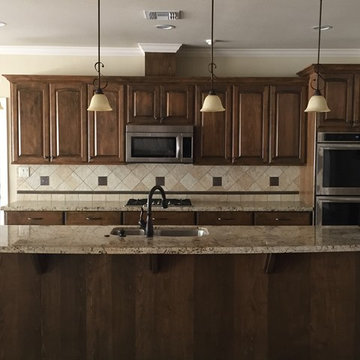 Tile on Kitchen Backsplash