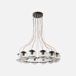 Orbit 12 Chandelier - Chandeliers