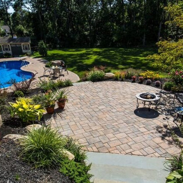 Long Island Paver Patio Oasis