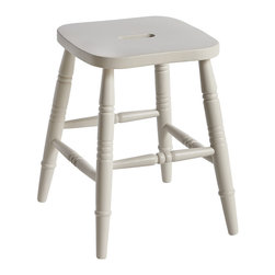 John Lewis Croft Collection Cecile Low Stool - Bar Stools and Kitchen Stools