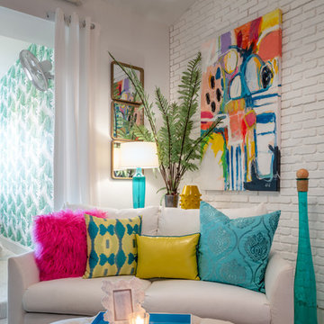 Coastal, Whimsical, Transitional girls room