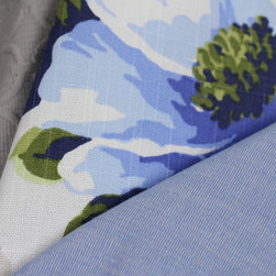 Blue-Green-Grey Fabric Story - Fabric