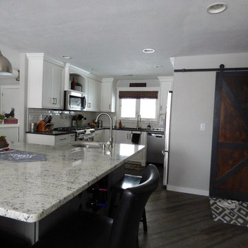 Vibrant White Kichen Remodel