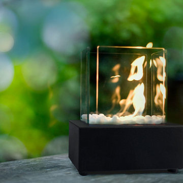 Beautiful spaces with flueless fireplace features
