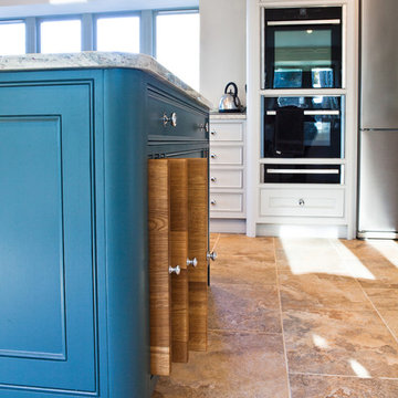 Old Mill conversion into a beautiful hand painted traditional kitchen