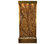 Tranquil River Flush Mount Water Fountain, Brown Marble, Rustic Copper