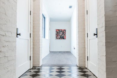Example of a cottage hallway design in Salt Lake City