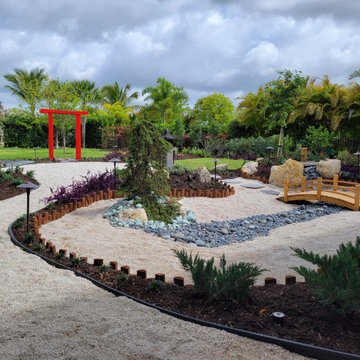 Front Yard Stone Work & Landscapes