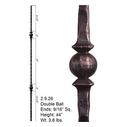 Mediterranean Wrought Iron Balusters - Products