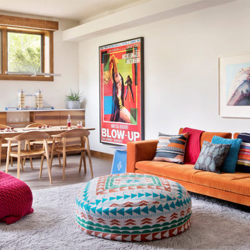 Eclectic: Family Room
