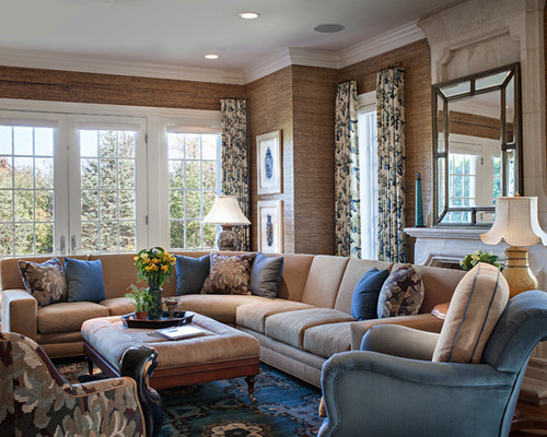 Blue And Tan | Houzz