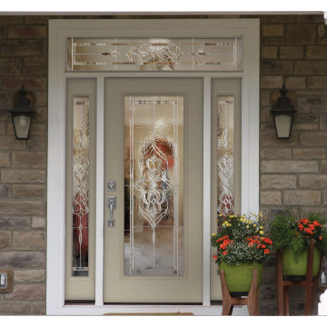 Sandstone Entry Door