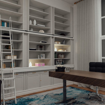 Modern Home Ofiice Redesign