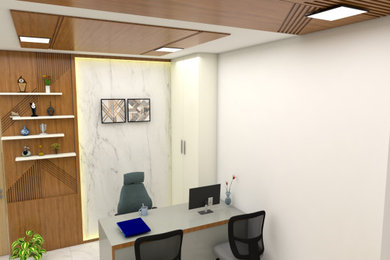 Bank manager cabin