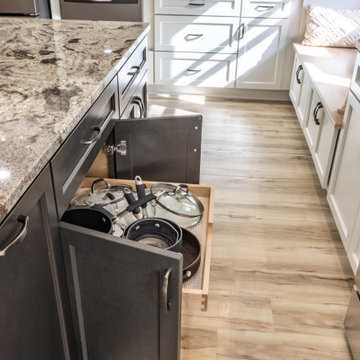 Expanded Kitchen Space for Family to Bake In