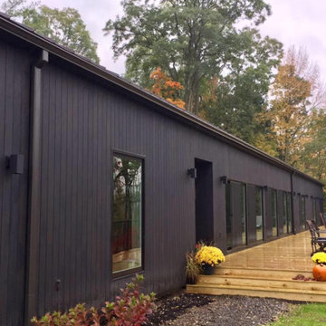Seamless Charcoal Dwelling