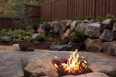 Photo of a rustic landscaping in Other.