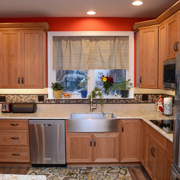Laurel, MD Cherry Kitchen Remodel