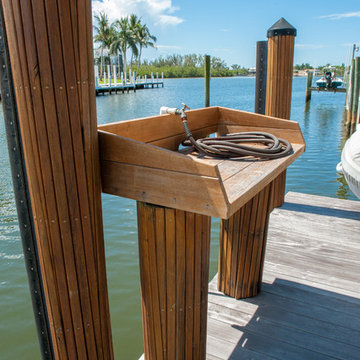 Ft. Myers Dock with Gray Ipe Decking