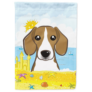 Carolines Treasures BB1425GF Beagle Welcome Flag Garden Size for sale online