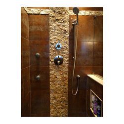 1"x2" splitface mosaics - Mosaic Tile