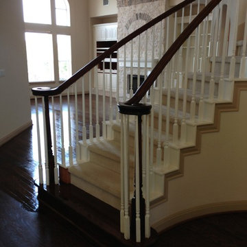 Handrails refinished
