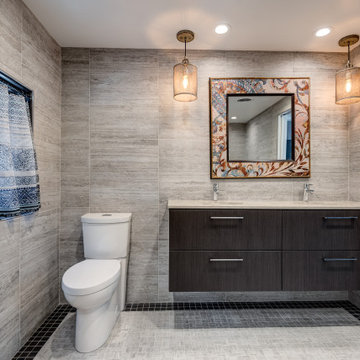 Modern Contemporary Bathroom Urbana IL